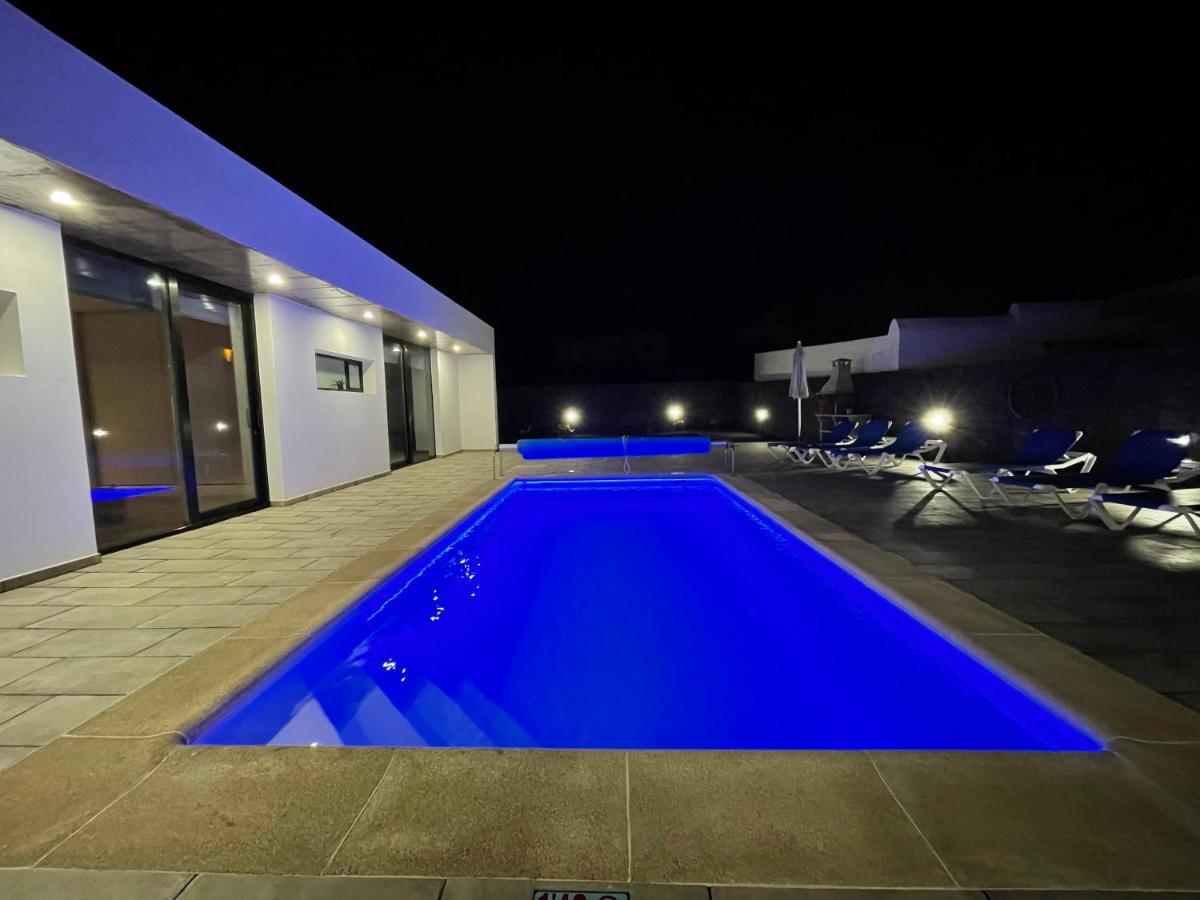 Eslanzarote Eco Villa Tony, Heated Pool, Jacuzzi, Sat Tv, Super Wifi La Costa Eksteriør bilde