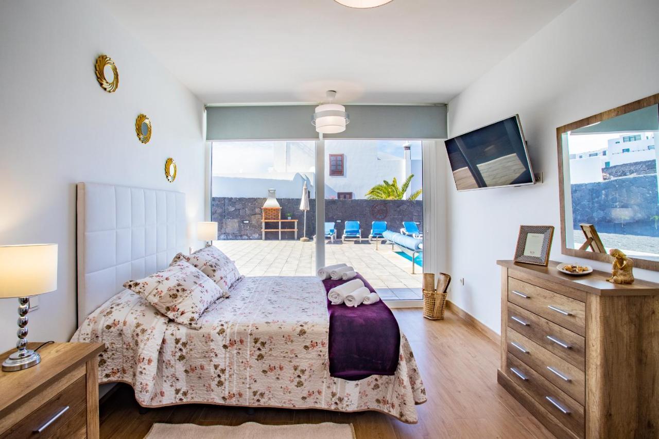 Eslanzarote Eco Villa Tony, Heated Pool, Jacuzzi, Sat Tv, Super Wifi La Costa Eksteriør bilde