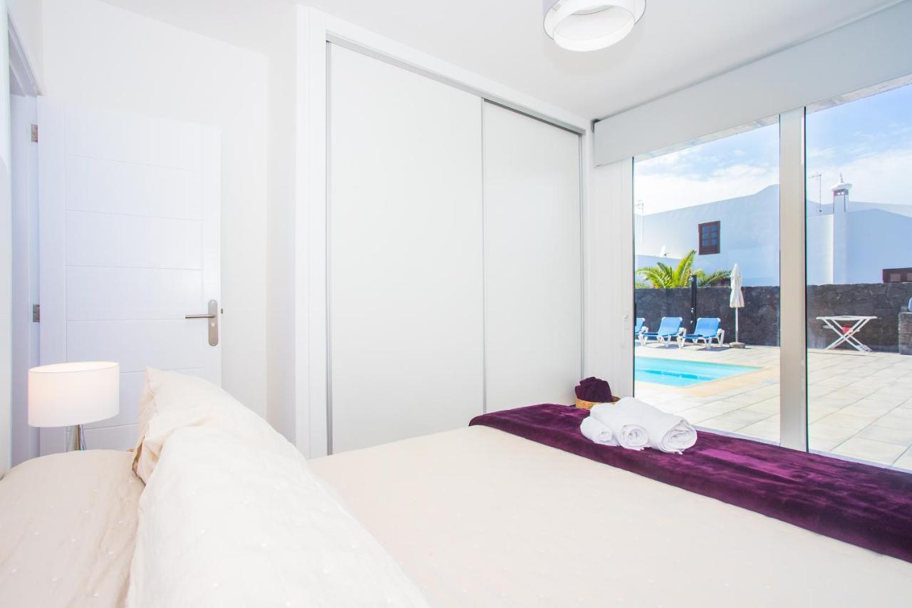 Eslanzarote Eco Villa Tony, Heated Pool, Jacuzzi, Sat Tv, Super Wifi La Costa Eksteriør bilde