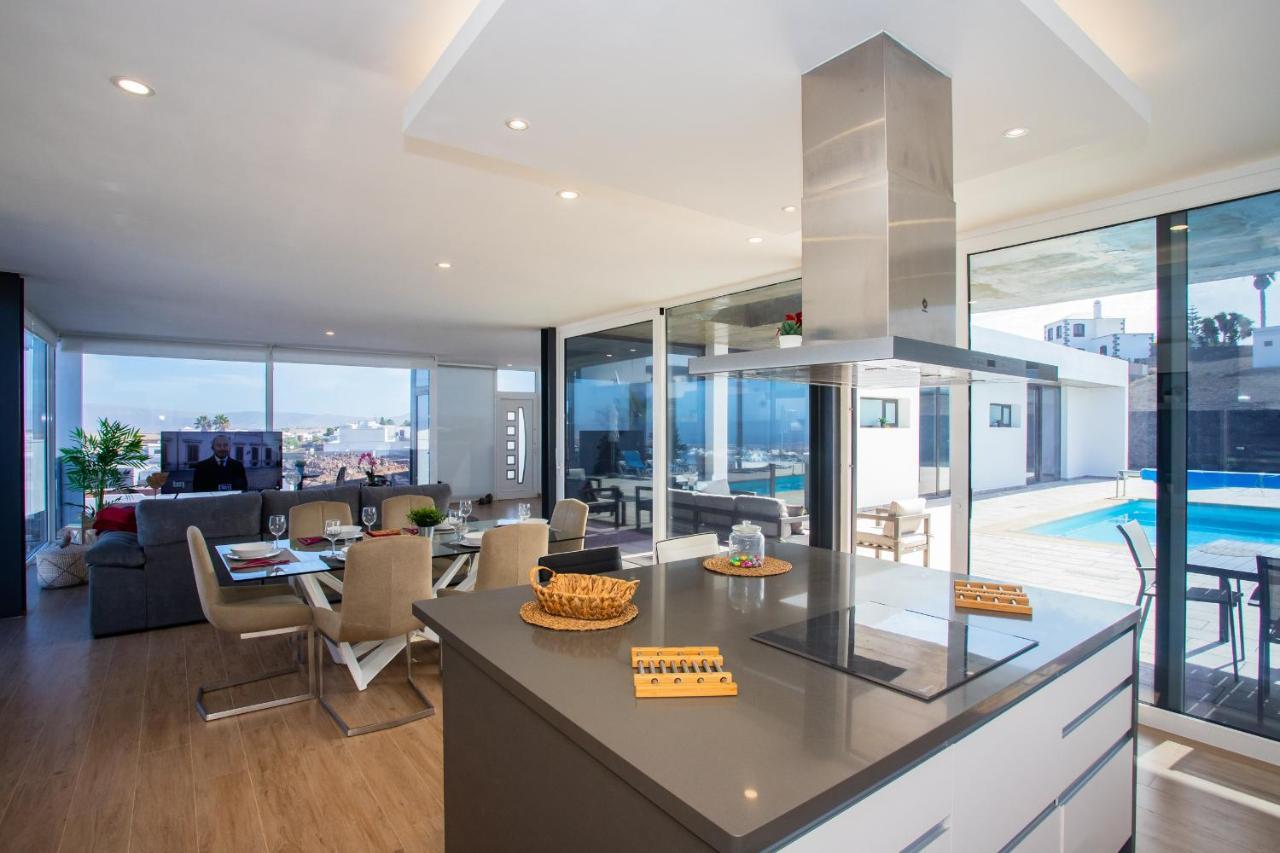 Eslanzarote Eco Villa Tony, Heated Pool, Jacuzzi, Sat Tv, Super Wifi La Costa Eksteriør bilde