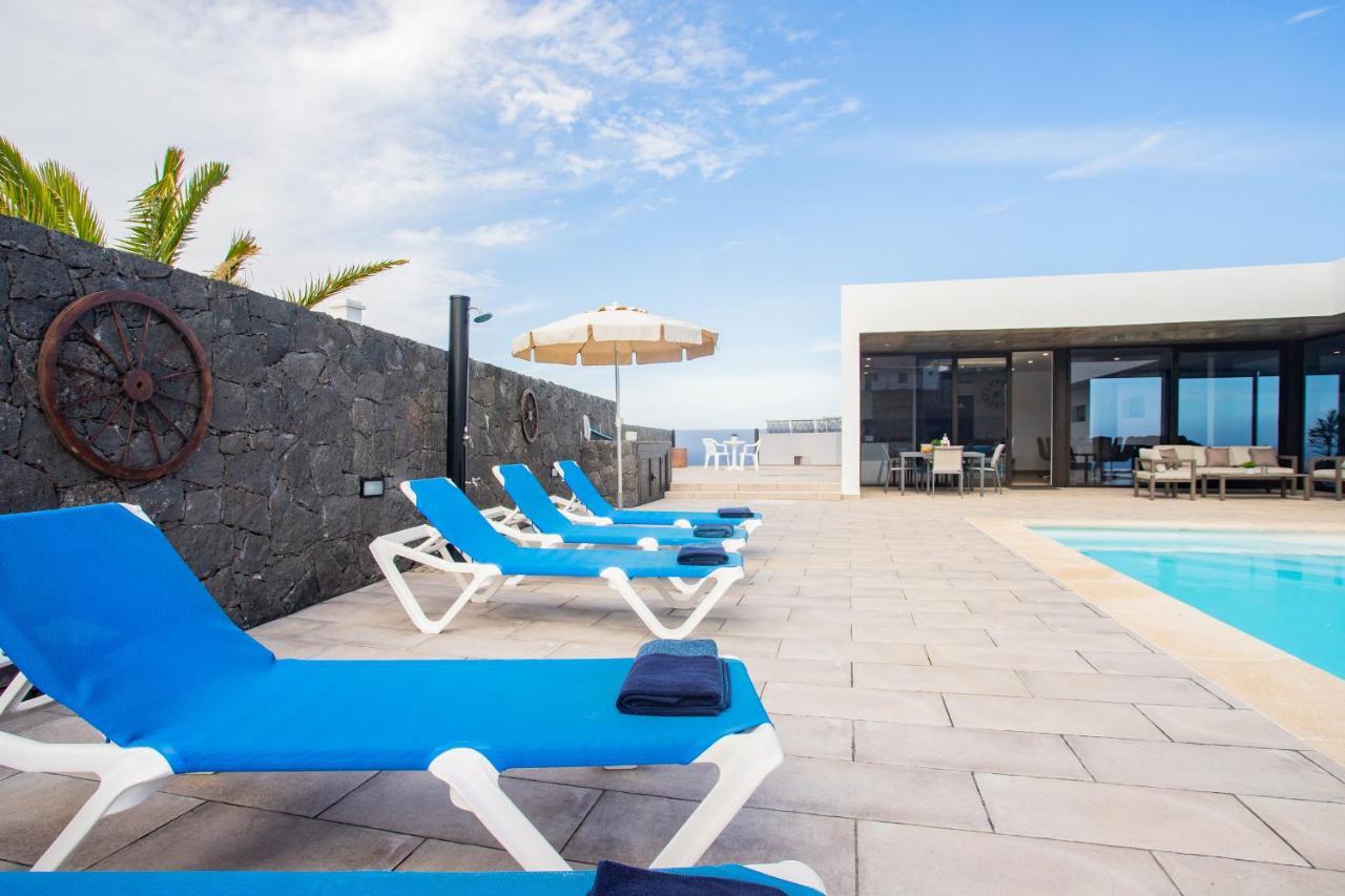 Eslanzarote Eco Villa Tony, Heated Pool, Jacuzzi, Sat Tv, Super Wifi La Costa Eksteriør bilde