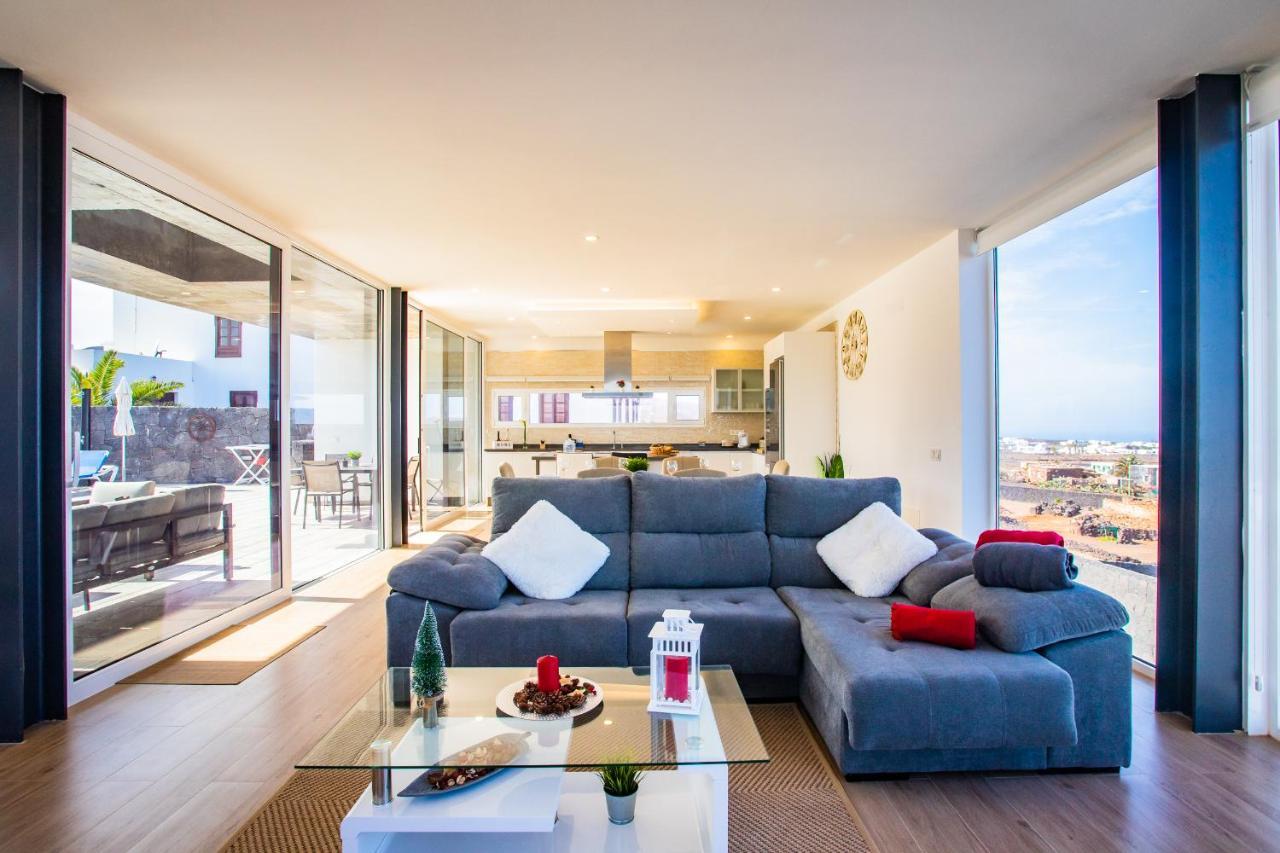 Eslanzarote Eco Villa Tony, Heated Pool, Jacuzzi, Sat Tv, Super Wifi La Costa Eksteriør bilde