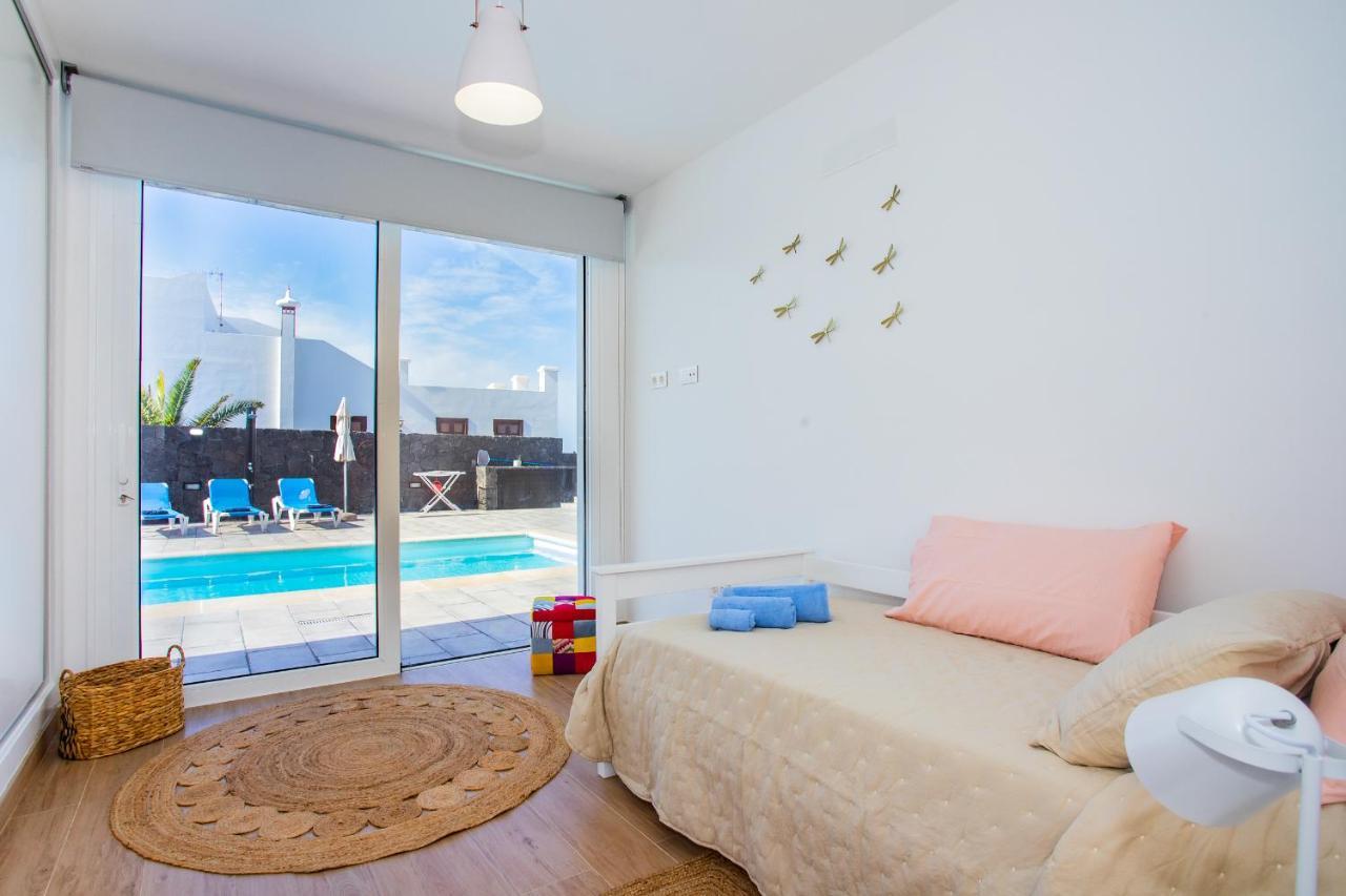 Eslanzarote Eco Villa Tony, Heated Pool, Jacuzzi, Sat Tv, Super Wifi La Costa Eksteriør bilde