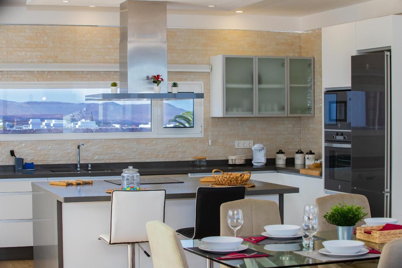 Eslanzarote Eco Villa Tony, Heated Pool, Jacuzzi, Sat Tv, Super Wifi La Costa Eksteriør bilde