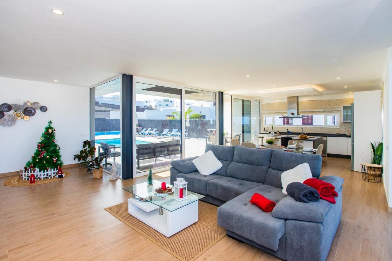 Eslanzarote Eco Villa Tony, Heated Pool, Jacuzzi, Sat Tv, Super Wifi La Costa Eksteriør bilde