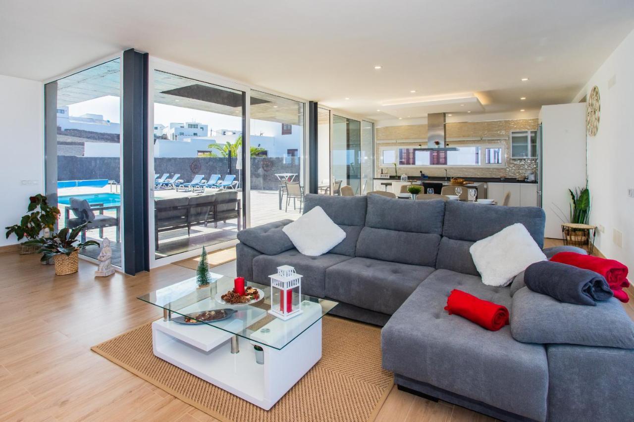 Eslanzarote Eco Villa Tony, Heated Pool, Jacuzzi, Sat Tv, Super Wifi La Costa Eksteriør bilde