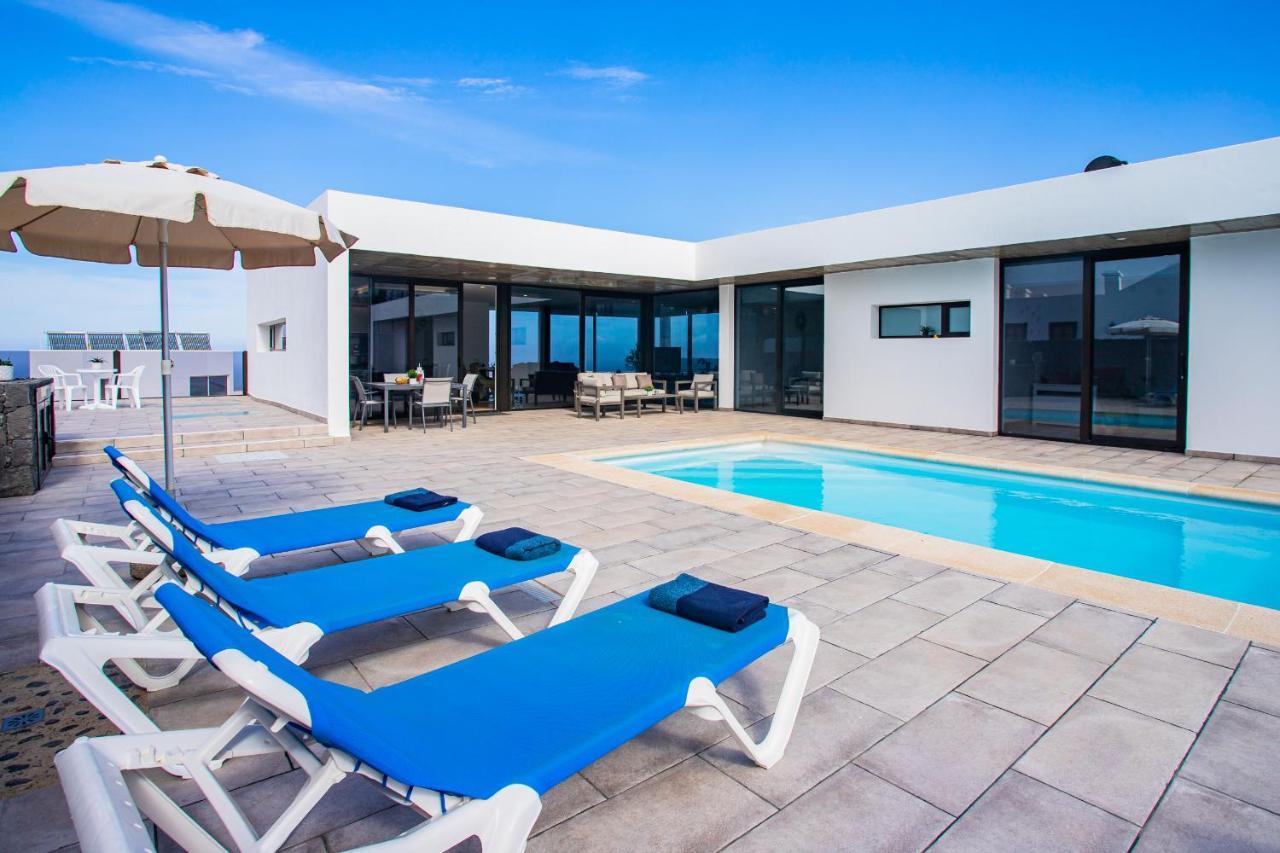 Eslanzarote Eco Villa Tony, Heated Pool, Jacuzzi, Sat Tv, Super Wifi La Costa Eksteriør bilde