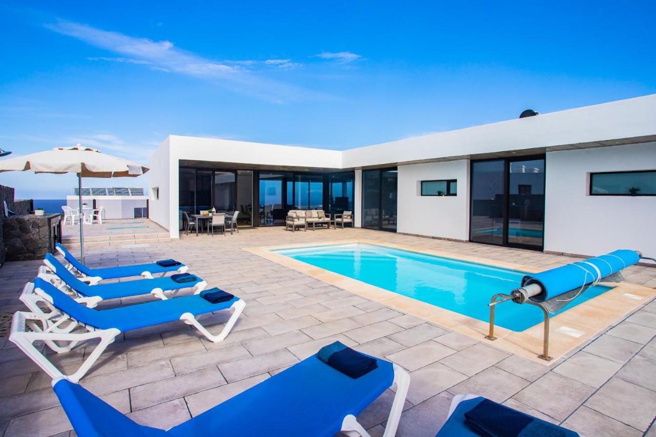 Eslanzarote Eco Villa Tony, Heated Pool, Jacuzzi, Sat Tv, Super Wifi La Costa Eksteriør bilde
